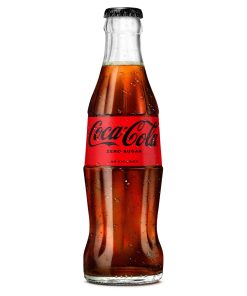 Coca-Cola Zero Flesjes 20cl Horeca Krat 24 Stuks