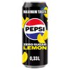 Pepsi Zero Lemon Blikjes 33cl Tray 12 Stuks
