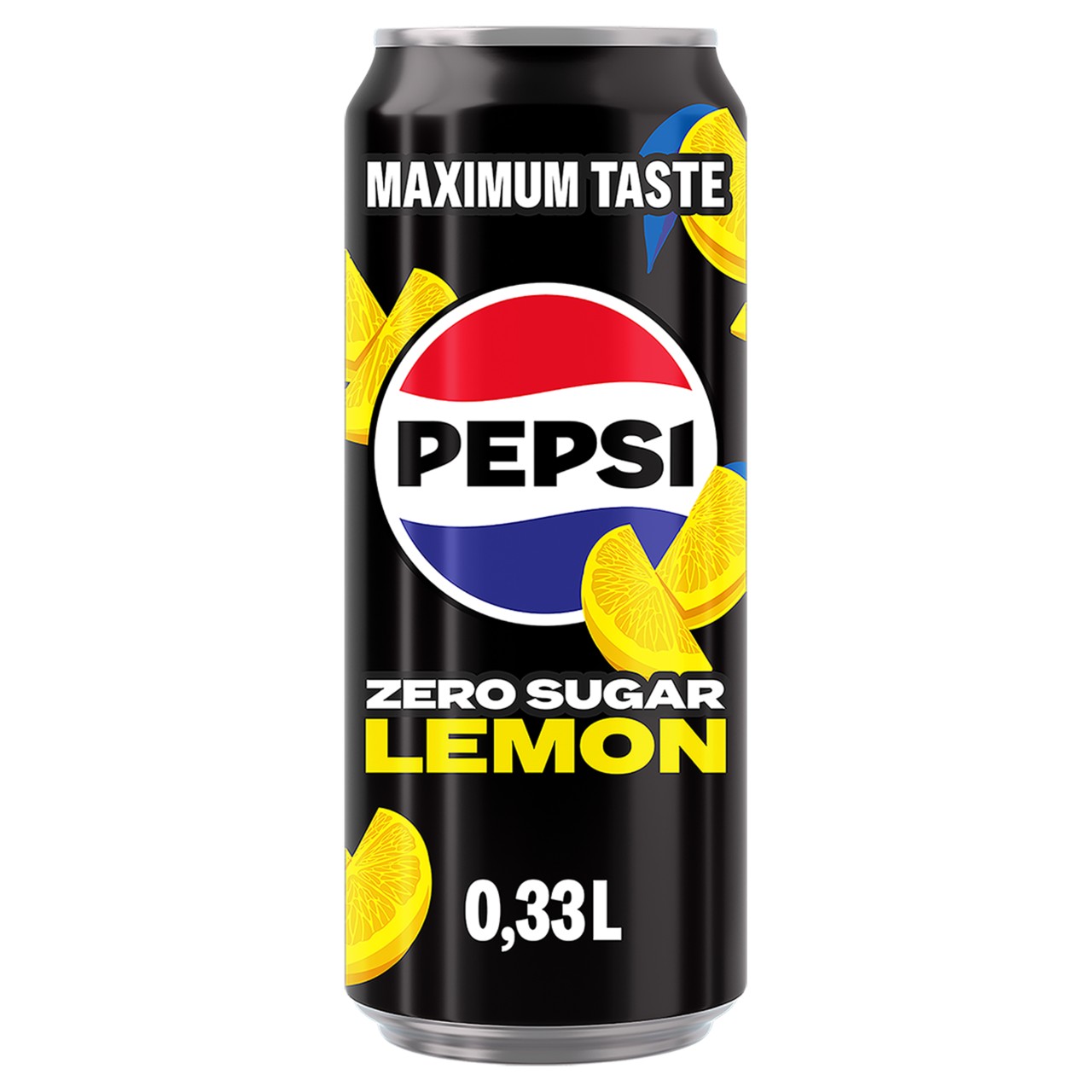 Pepsi Zero Lemon Blikjes 33cl Tray 12 Stuks