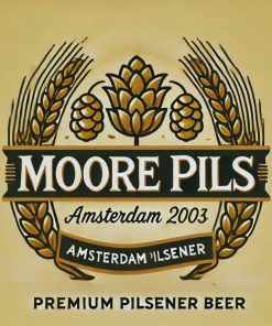 Moore Pilsener Biervat 20 Liter huismerk pils fust