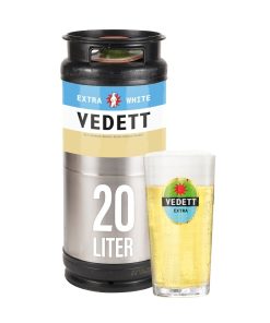 Vedett Extra White Biervat Fust 20 Liter Belgisch witbier voor de tap