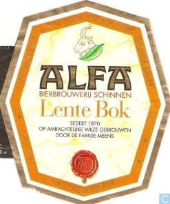Alfa Lente Bok Fust 20 Liter seizoensbier