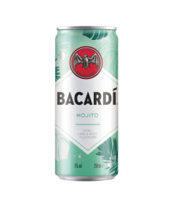 Bacardi Mojito 25cl premixblik – tray 12 stuks