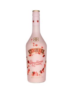 Baileys Strawberries & Cream Likeur 70cl romige aardbeienlikeur