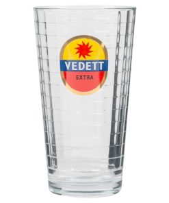 Vedett Mozaïek Bierglas 33cl Doos 3 Stuks speciaalbierglazen