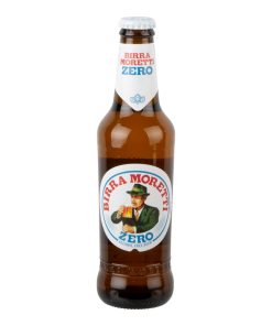 Birra Moretti Zero Alcoholvrij Bier Flesjes 30cl Krat 24 Stuks