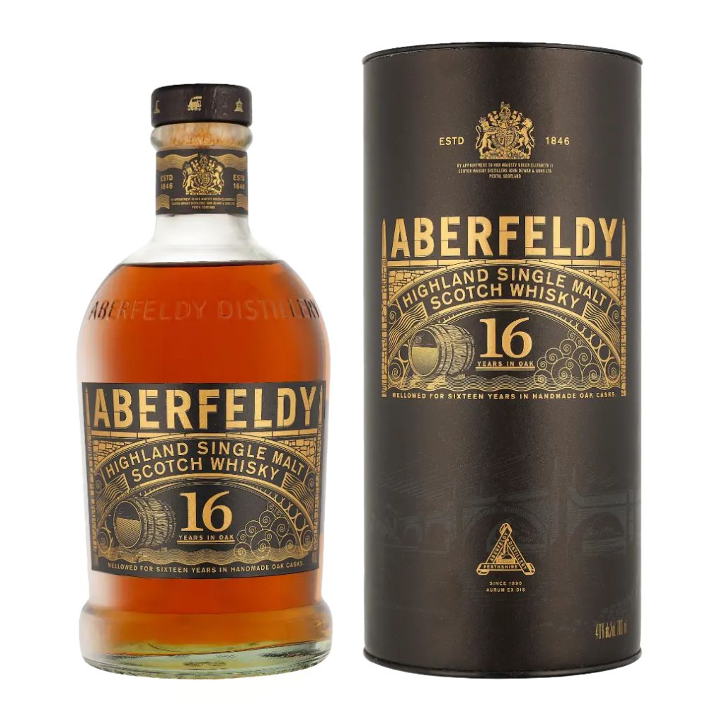 Aberfeldy 16 Jaar Whisky 70cl met Geschenkdoos