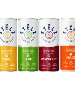 Stelz Seltzer Mix Pack Blikjes 25cl Tray 12 Blikjes (4 Smaken x 3)