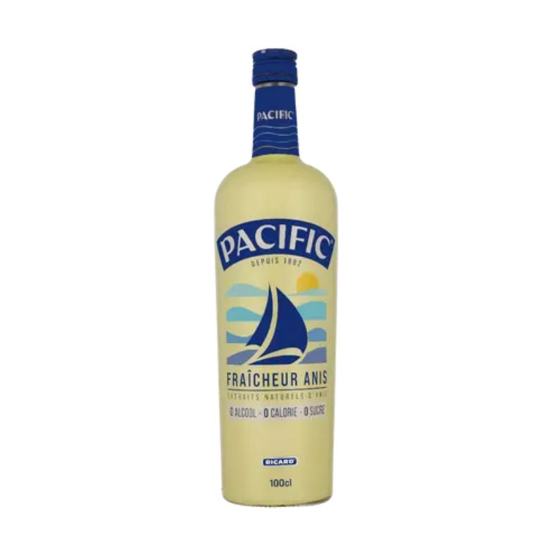 Pacific Ricard Anijsdrank 0% Alcoholvrij 1 Liter – goedkoopdrankslijterij.nl