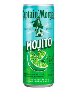 Captain Morgan Mojito 25cl – tray 12 blikjes