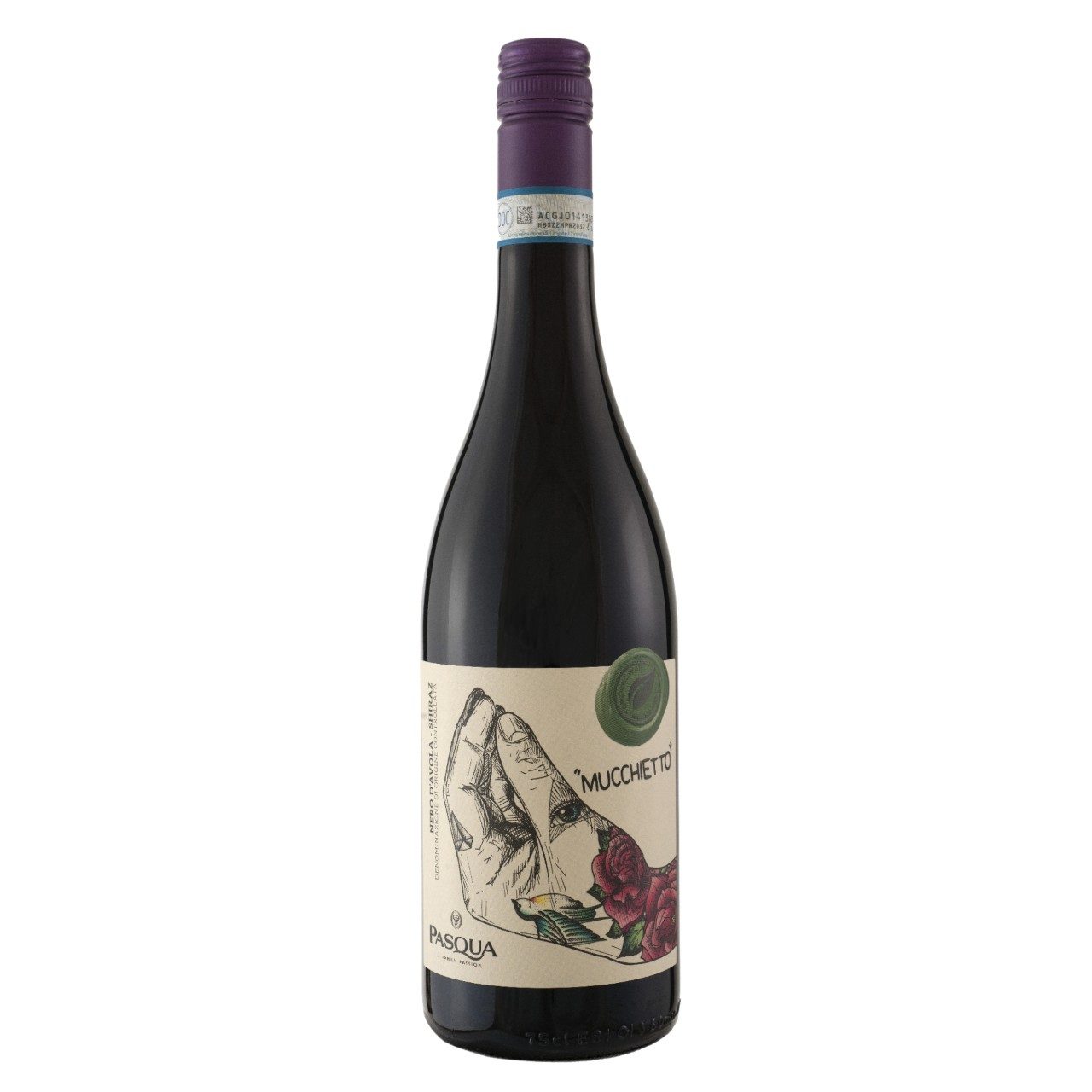 Mucchietto Nero d’Avola Shiraz 75cl – biologische rode wijn