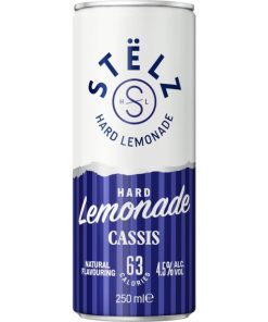 Stelz Hard Lemonade Cassis Blikjes