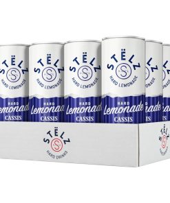 Alternative view of Stelz Hard Lemonade Cassis Blikjes 25cl Tray 12 Stuks