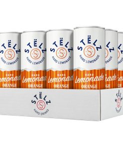 Stelz Hard Lemonade Orange Blikjes 25cl Tray