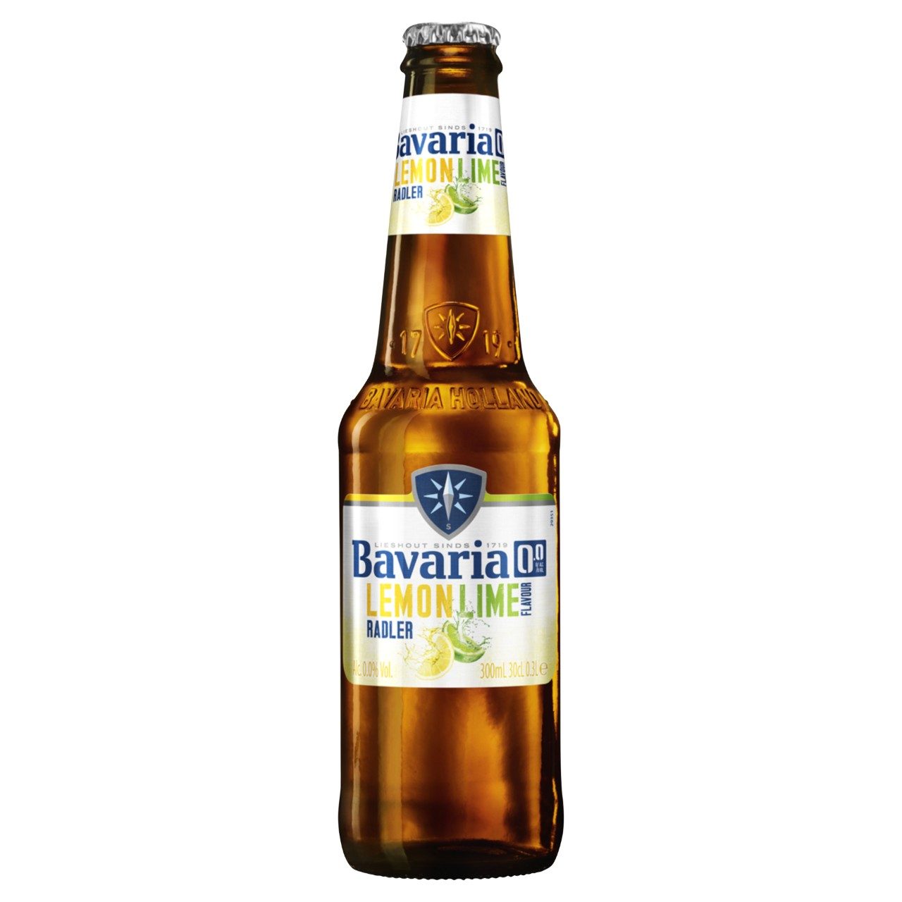 Bavaria Radler Lemon 0.0 Alcoholvrij Bier 30cl krat 24 stuks