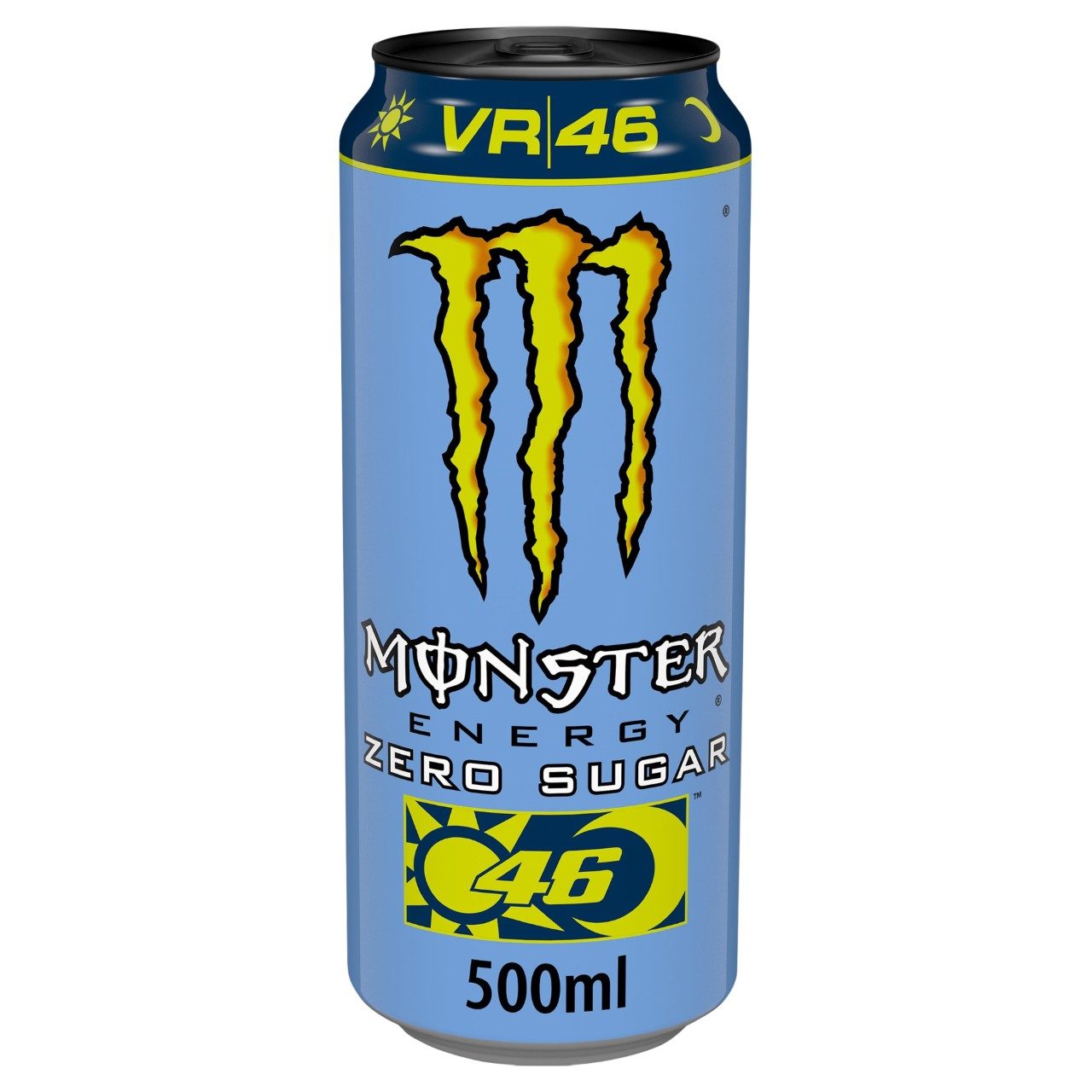 Monster Valentino Rossi Zero Energy Drink Blikjes 50cl Tray 12 Stuks