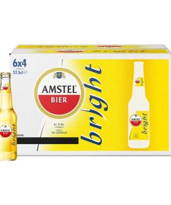 Amstel Bright Curaçao Flesjes 27,5cl Doos 24 Flesjes
