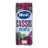 Hero Cassis ZERO Blikjes 25cl Tray 24 Stuks