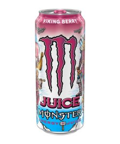 Monster Viking Berry Juice Energy Drink Blikjes 50cl Tray 12 Stuks