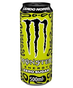 Monster Lando Norris Zero Sugar Energy Drink Blikjes 50cl Tray 12 Stuks