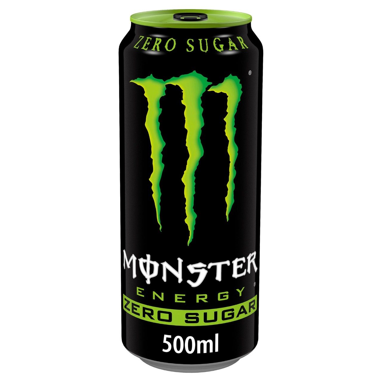 Monster Zero Sugar Energy Drink Blikjes 50cl Tray 12 Stuks