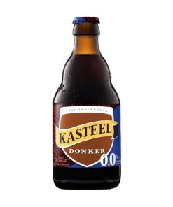 Kasteel Donker 0.0% Alcoholvrij Bier Flesjes 33cl Krat 24 Stuks Belgische alcoholvrije quadrupel