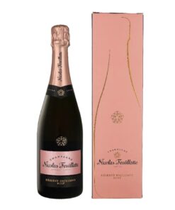 Nicolas Feuillatte Réserve Exclusive Brut Rosé Champagne 75cl, fles met bijbehorende geschenkverpakking