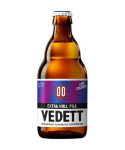Vedett Extra 0.0% Bier Krat 24 Flesjes 33cl alcoholvrij Belgisch pils